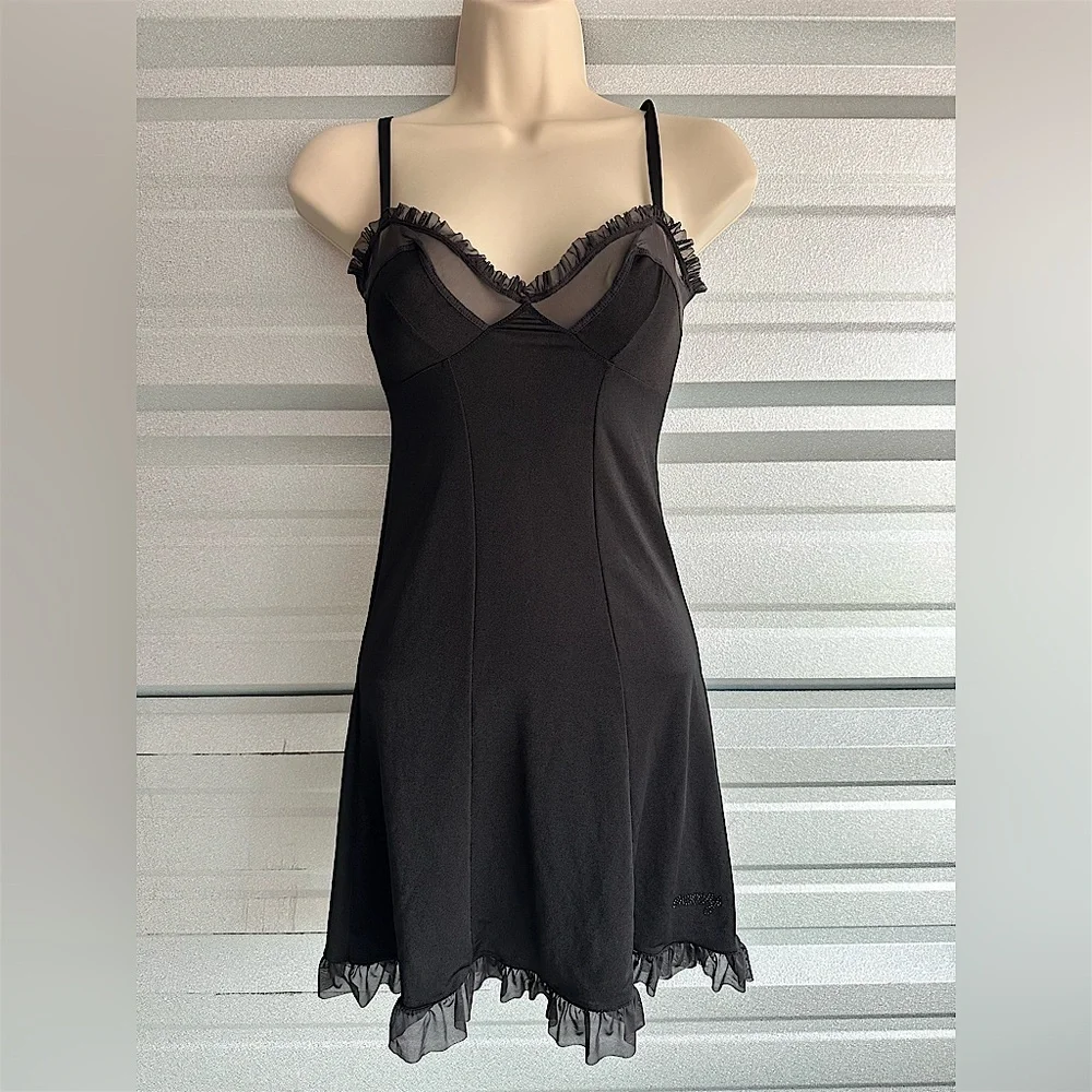 Vintage Victoria’s Secret Sexy Little Things Sexy Lingerie Baby Doll Tank Dress - Picture 1 of 10